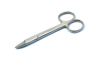 Crown and Gold Scissors 12 cm